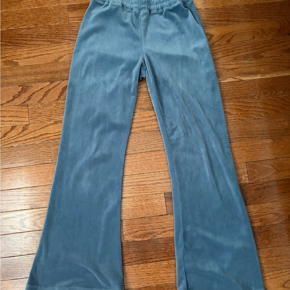 Hollister Gray Ultra High-Rise Pants